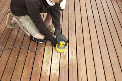 Then Sand the Deck.
