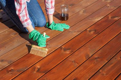 Get the Deck Stained.